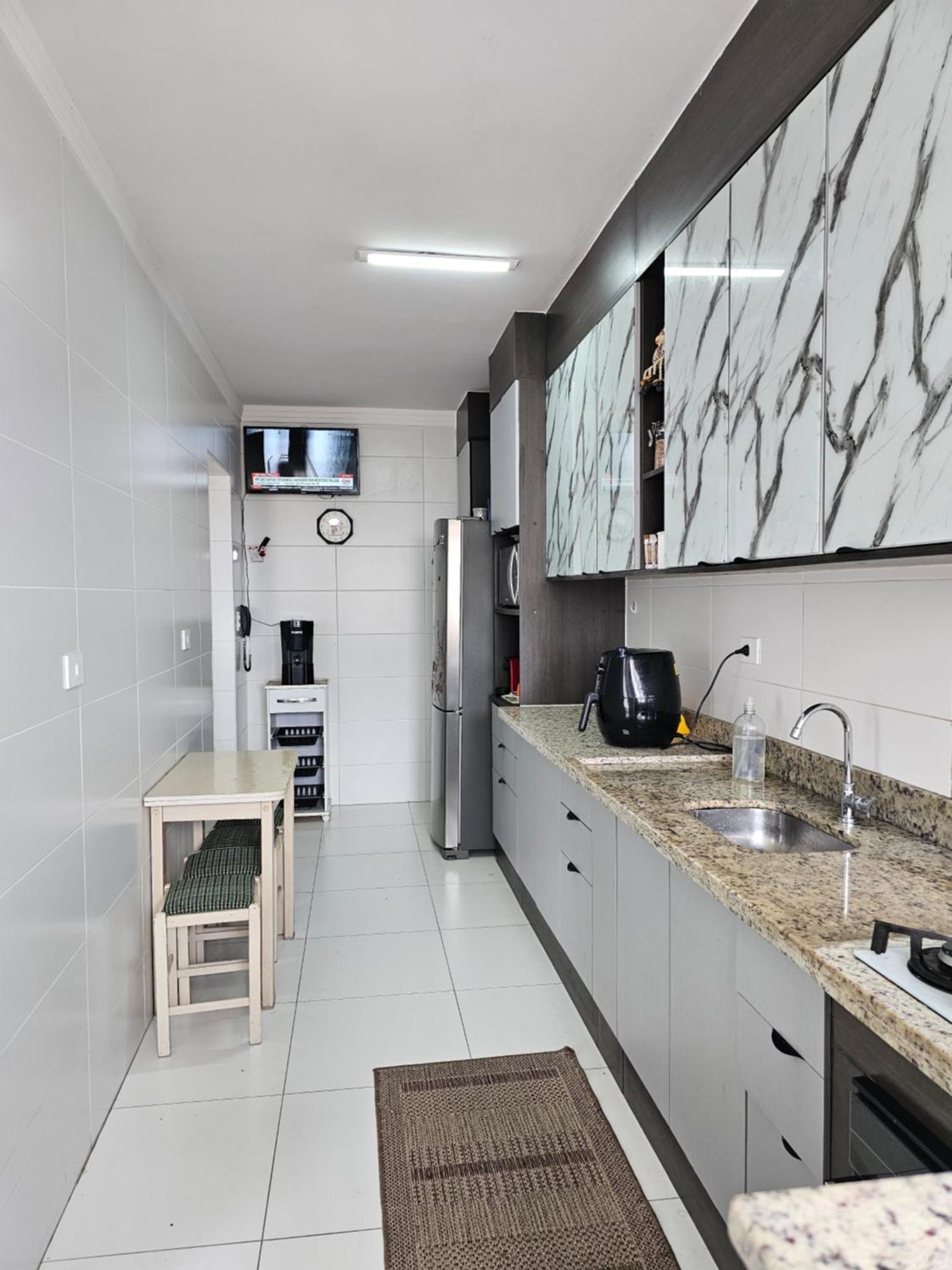 Apartamento Com Vista Ao Mar Praia Grande  Bagian luar foto