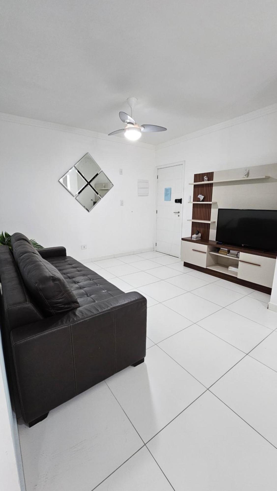 Apartamento Com Vista Ao Mar Praia Grande  Bagian luar foto